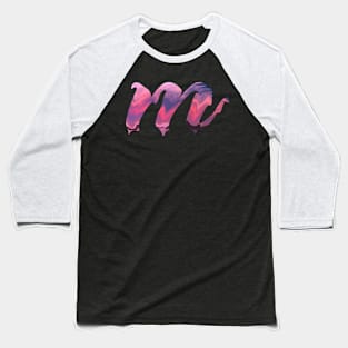 letter  M Baseball T-Shirt